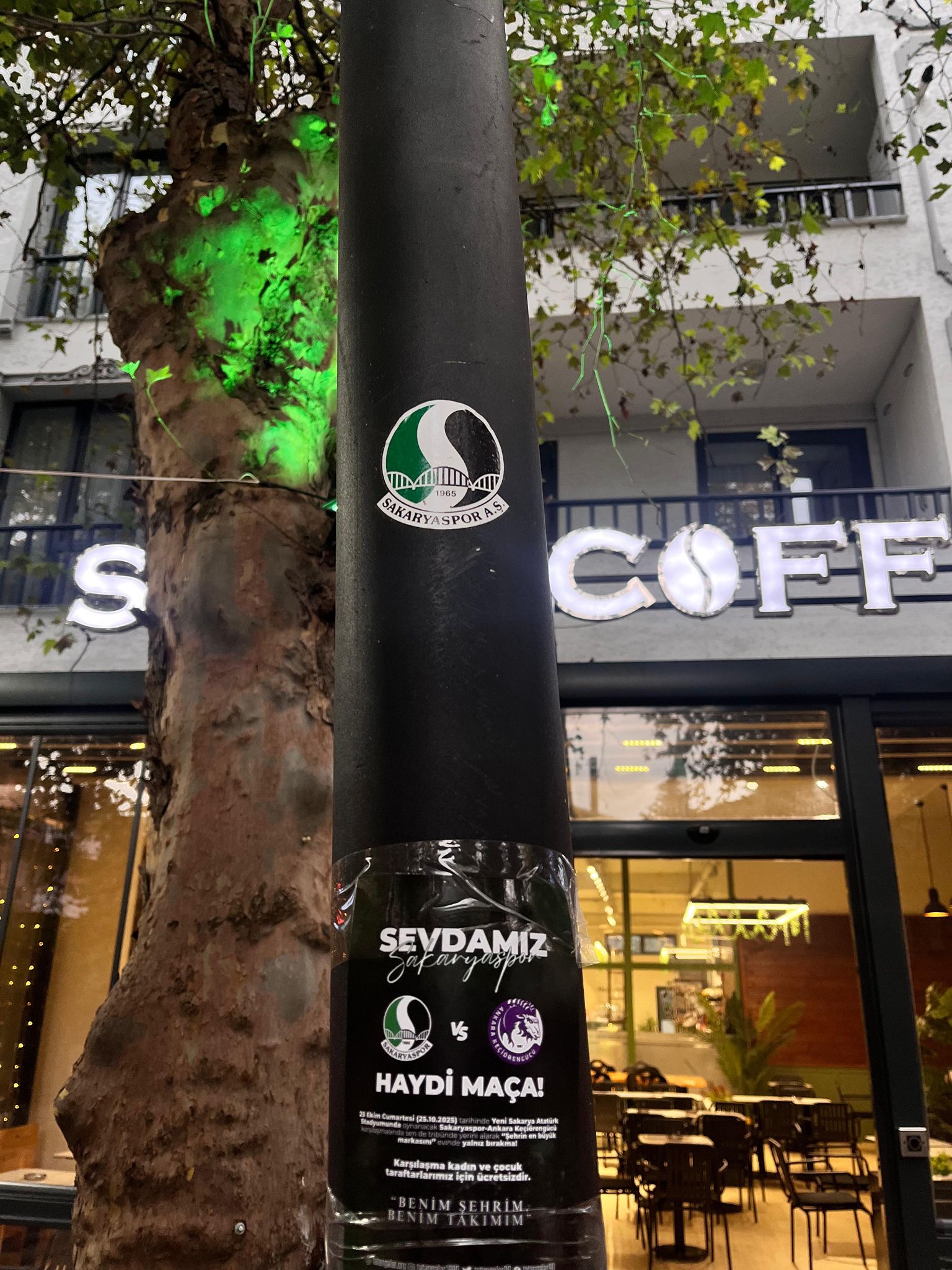 Tatangalar Şehri Afişlerle Donattı: Tüm Sakarya Keçiörengücü Maçına Davetli!