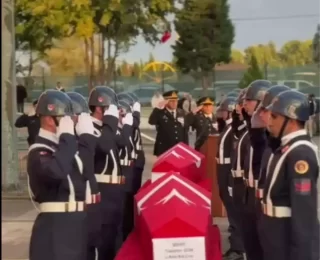 Şehit Jandarma Astsubaylar İçin Tören Düzenlendi