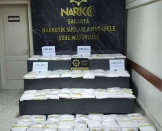 Anadolu Otoyolu’nda 100 Kilogram Sentetik Uyuşturucu Ele Geçirildi