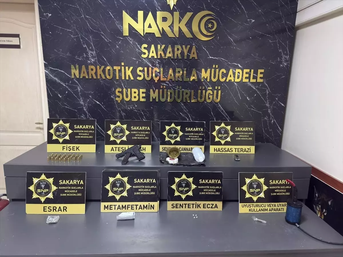 Sakarya’da Uyuşturucu Operasyonu: 3 Zanlı Gözaltında