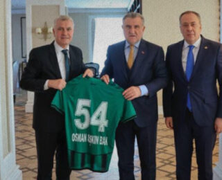 Kıratlı ve Kaya’dan Bakan Bak’a ziyaret; Tesisler için destek istendi