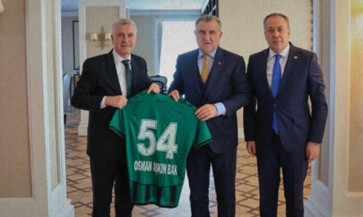 Kıratlı ve Kaya’dan Bakan Bak’a ziyaret; Tesisler için destek istendi