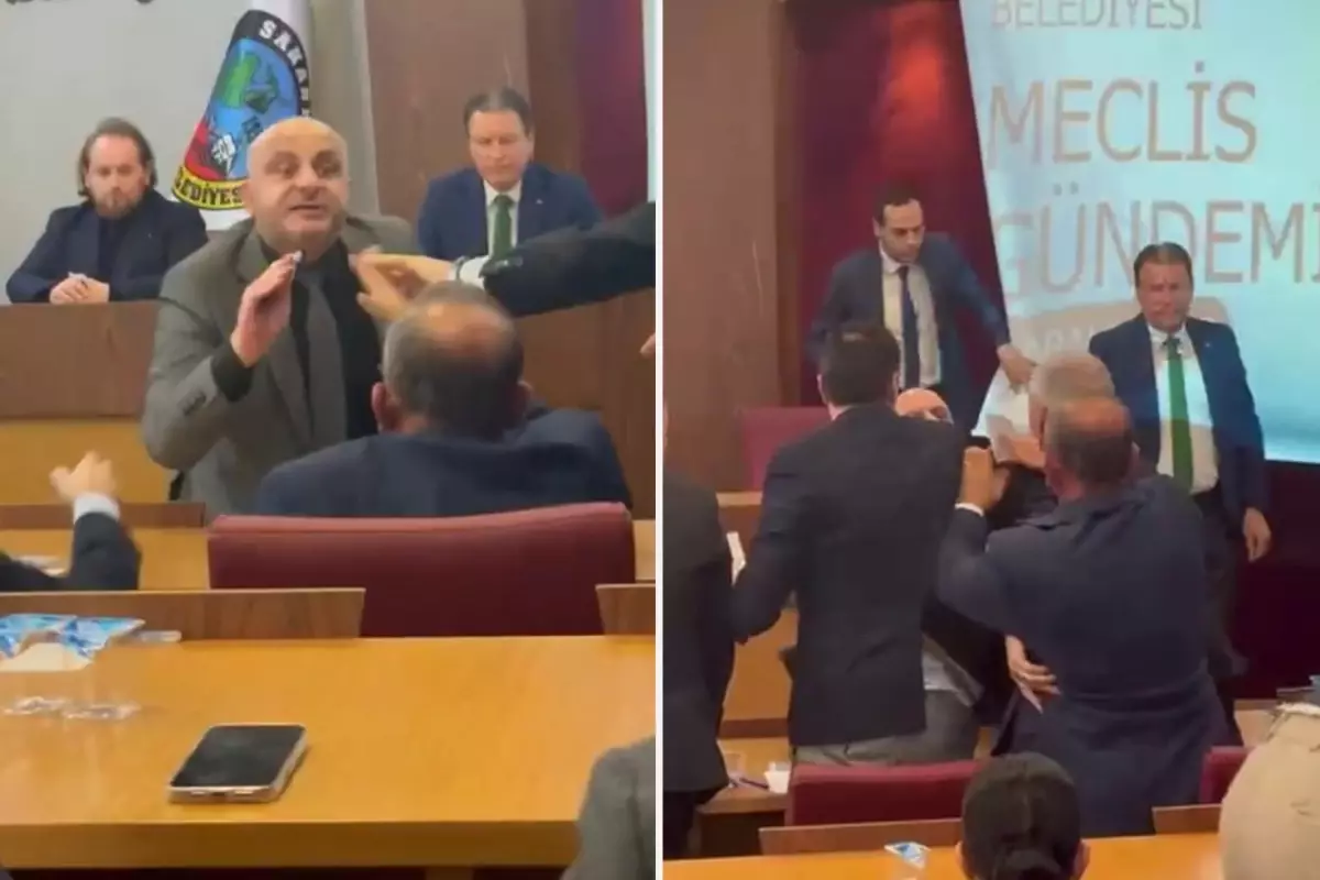 Meclis Toplantısı Karıştı