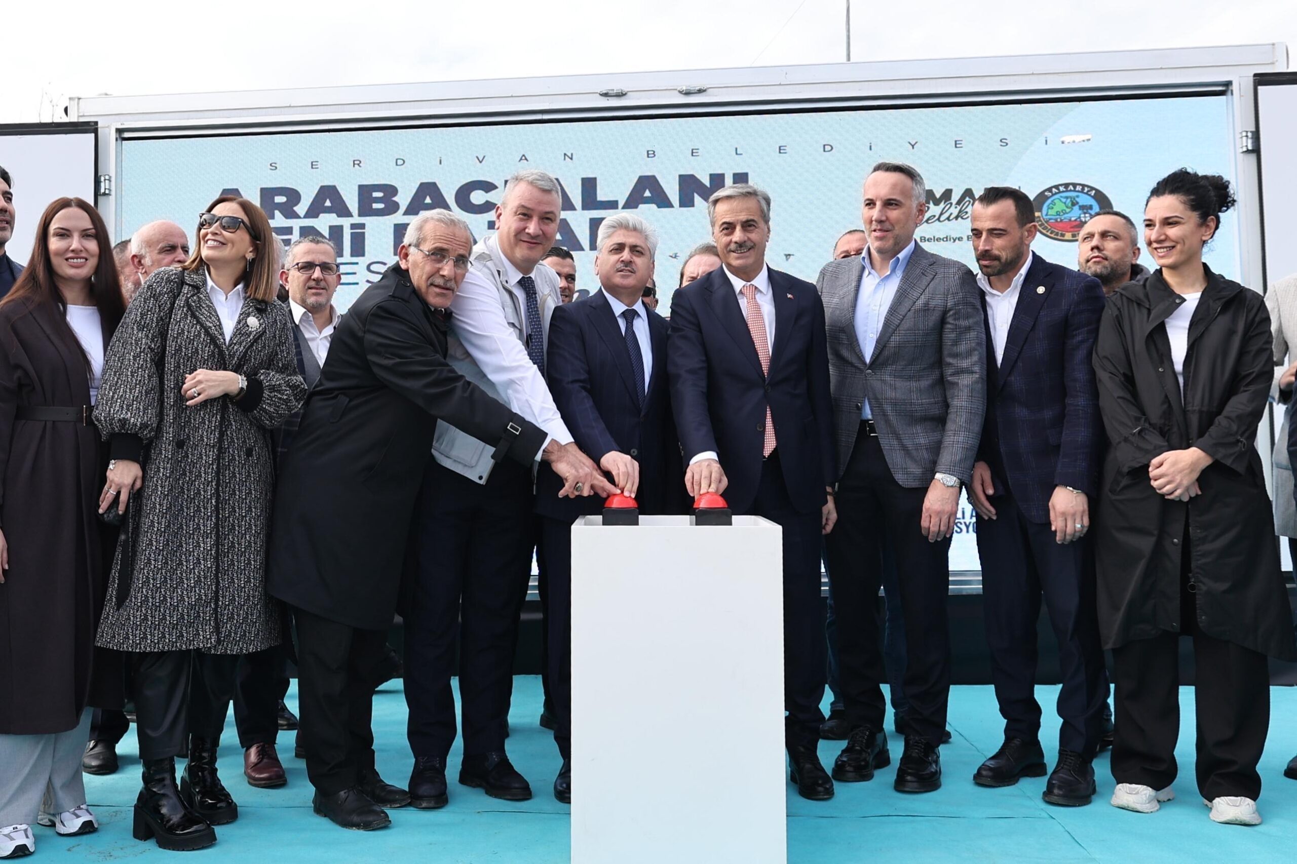 Serdivan’da Yeni Pazar Projesinin Temeli Atıldı