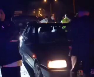 Jandarma ekiplerinin sabrını sınadı: Kıllık yapma