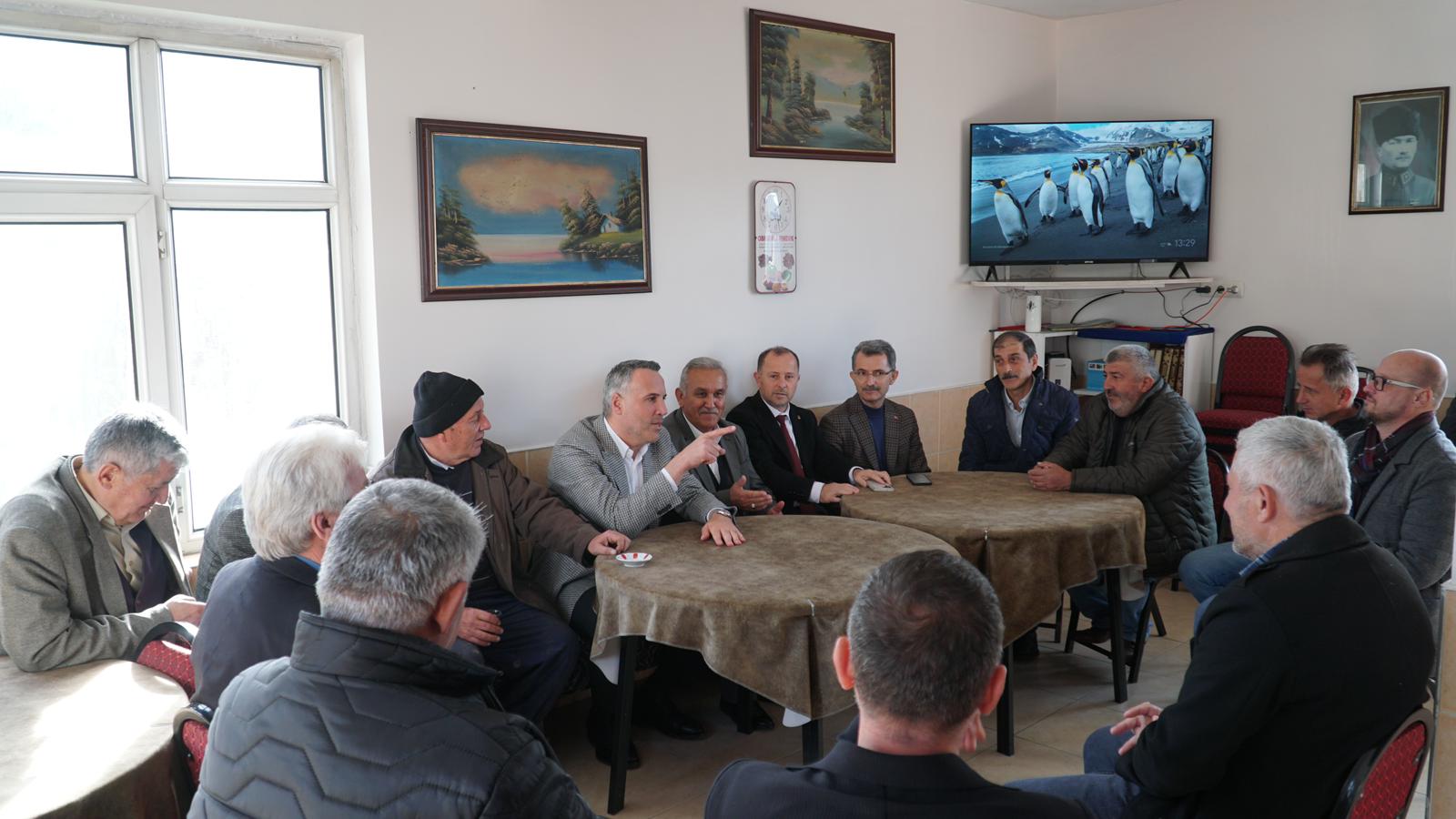 AK Parti Sakarya İl Başkanı Yunus Tever “Her Kapı Bir Gönül” Programı Kocaali Ziyaretleri