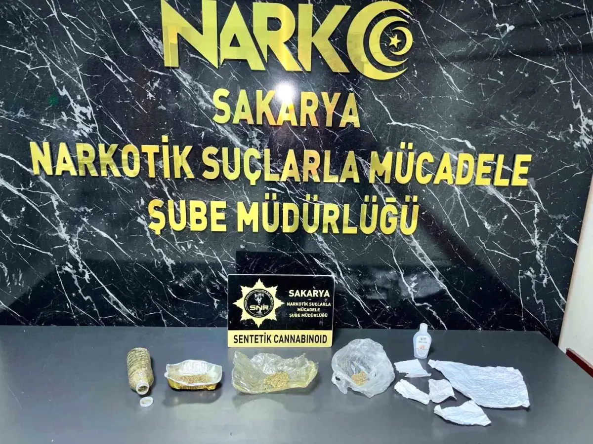Sakarya’da 3 ayrı uyuşturucu operasyonu: 2 tutuklama