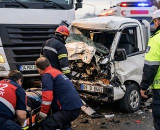 Sakarya D-650 Kara Yolunda Kaza: Tır ve Kamyonet Çarpıştı, 3 Yaralı