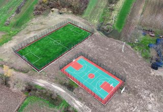 “Gençlerimizin sporla büyüyeceği 10 futbol, basketbol, voleybol sahası hazır”