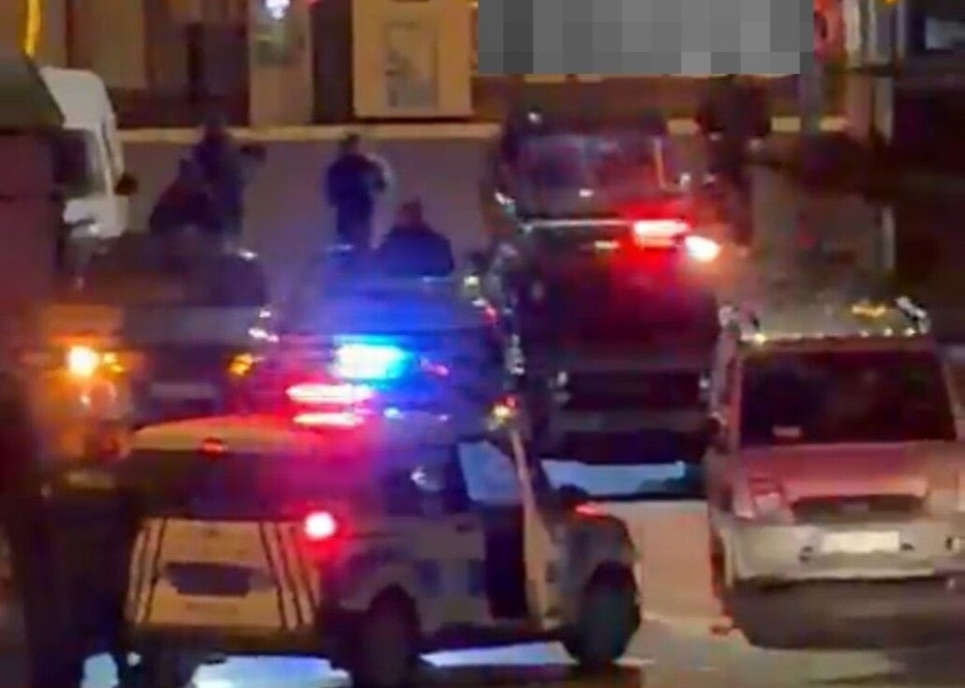 Komşuda Gece Hareketli Dakikalar Yaşandı