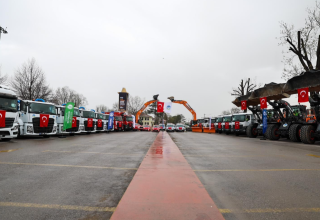 Büyükşehir filosuna 59 yeni araç