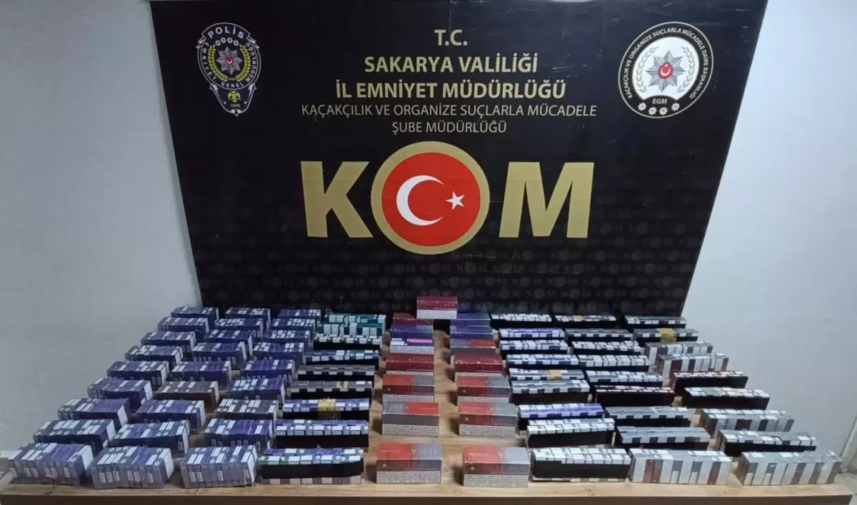 Sakarya’da 16 Bin Gümrük Kaçağı Elektronik Sigara Ele Geçirildi
