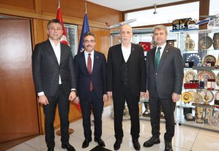 BAŞKAN ŞENOL DİNÇ’TEN ANKARA’DA ÖNEMLİ ZİYARETLER