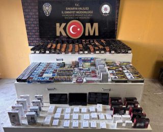 Serdivan’da Kaçakçılık Operasyonu: Binlerce Kaçak Ürün Ele Geçirildi