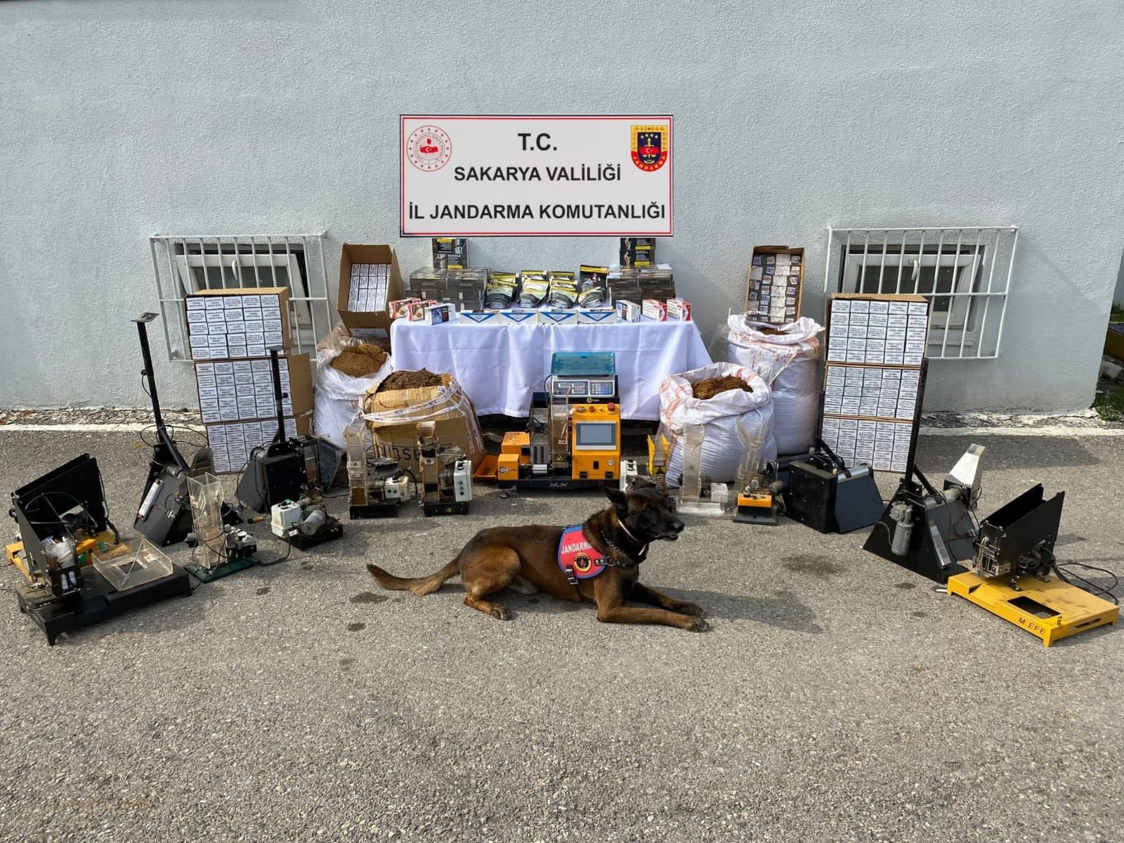 İki ilçede kaçakçılık baskını