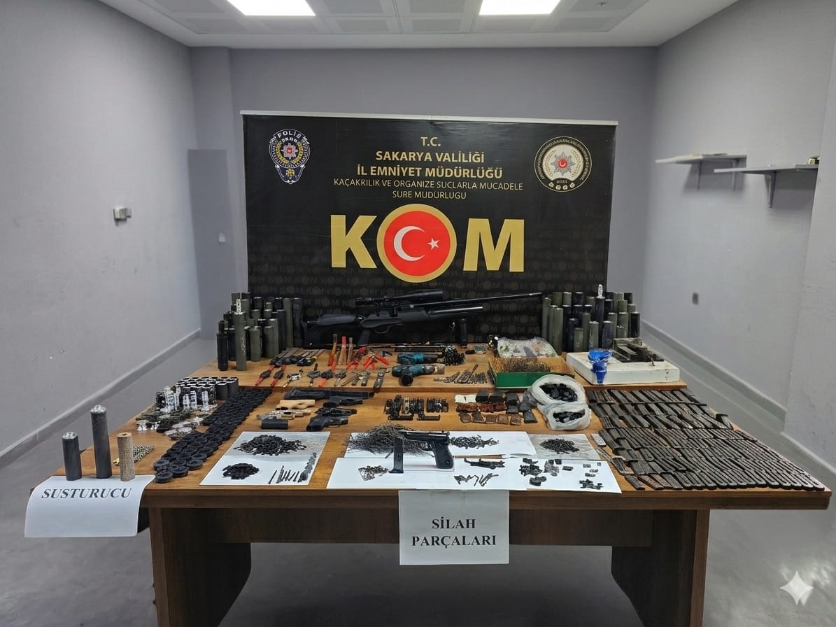 Hendek’te Silah Kaçakçılığı Operasyonu: DEAŞ Bağlantılı Şüpheli de Yakalandı