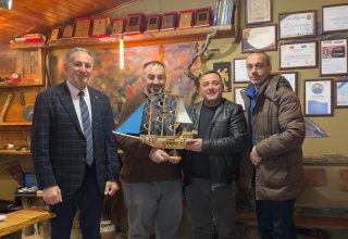 Erkan Azman’dan Levent Candan’a anlamlı ziyaret