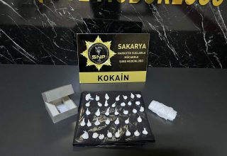 Serdivan’da Uyuşturucu Operasyonu: 38 Parça Kokain Ele Geçirildi