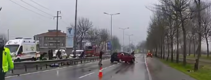 Çevre yolunda feci kaza: 1 ölü