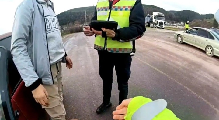 Denetimden kaçtı asılsız ihbar yaptı