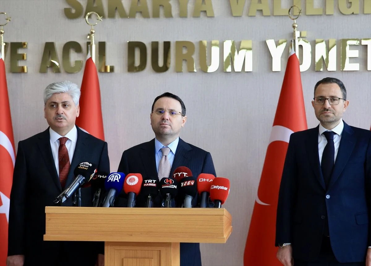 Adalet Bakanı Sakaryada