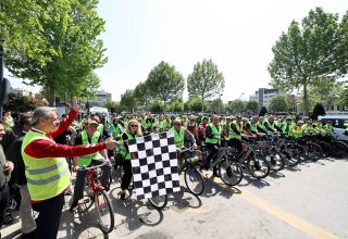 Trafik Haftası’nda pedallar farkındalık için çevrildi