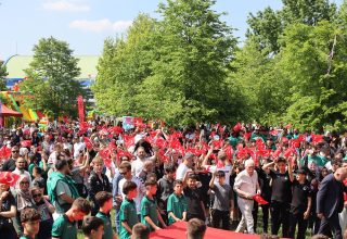 Aziz Duran Parkı’nda 19 Mayıs şöleni yaşandı