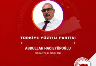 Türkiye Yüzyılı Partisi Sakarya Teşkilatında Görev Değişikliği