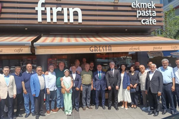 Rize Milletvekili Harun Mertoğlu’ndan Gresta Unlu Mamulleri’ne ziyaret