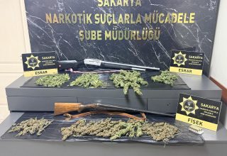 Sakarya’da “Sokaklar Güvende” Operasyonu: Uyuşturucu ve Silah Ele Geçirildi