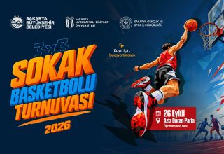 Büyükşehir’den Sokakları Harekete Geçirecek Turnuva: 3×3 Sokak Basketbolu Kayıtları Başladı!