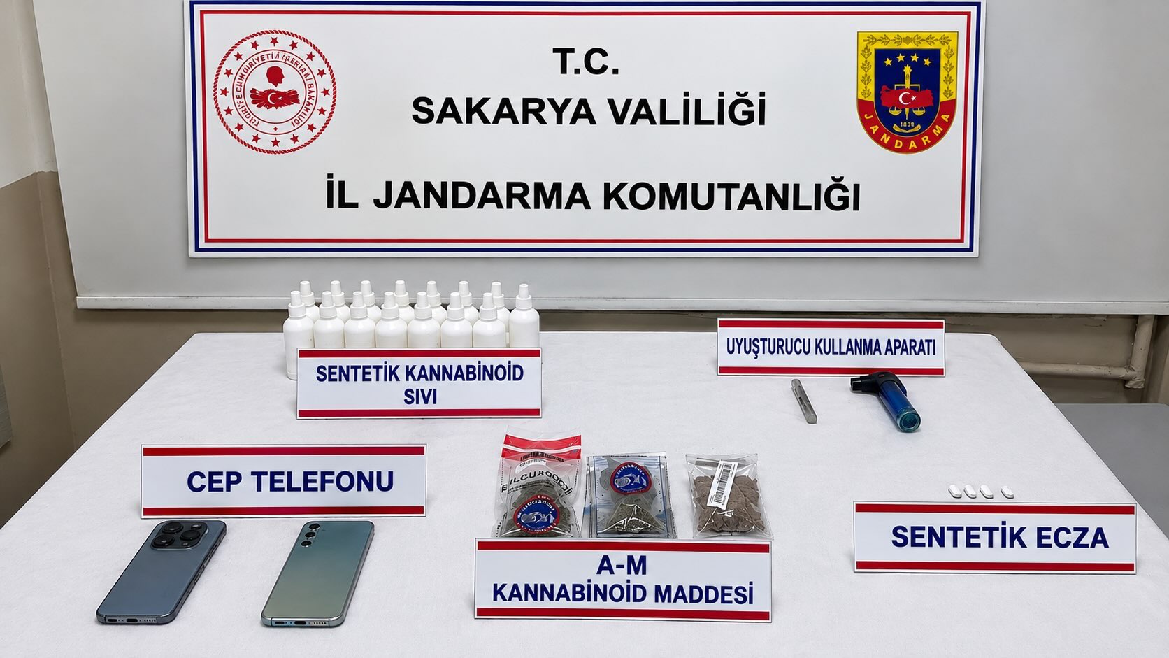 Sakarya’da Uyuşturucu Operasyonu: 3 Şüpheli Tutuklandı