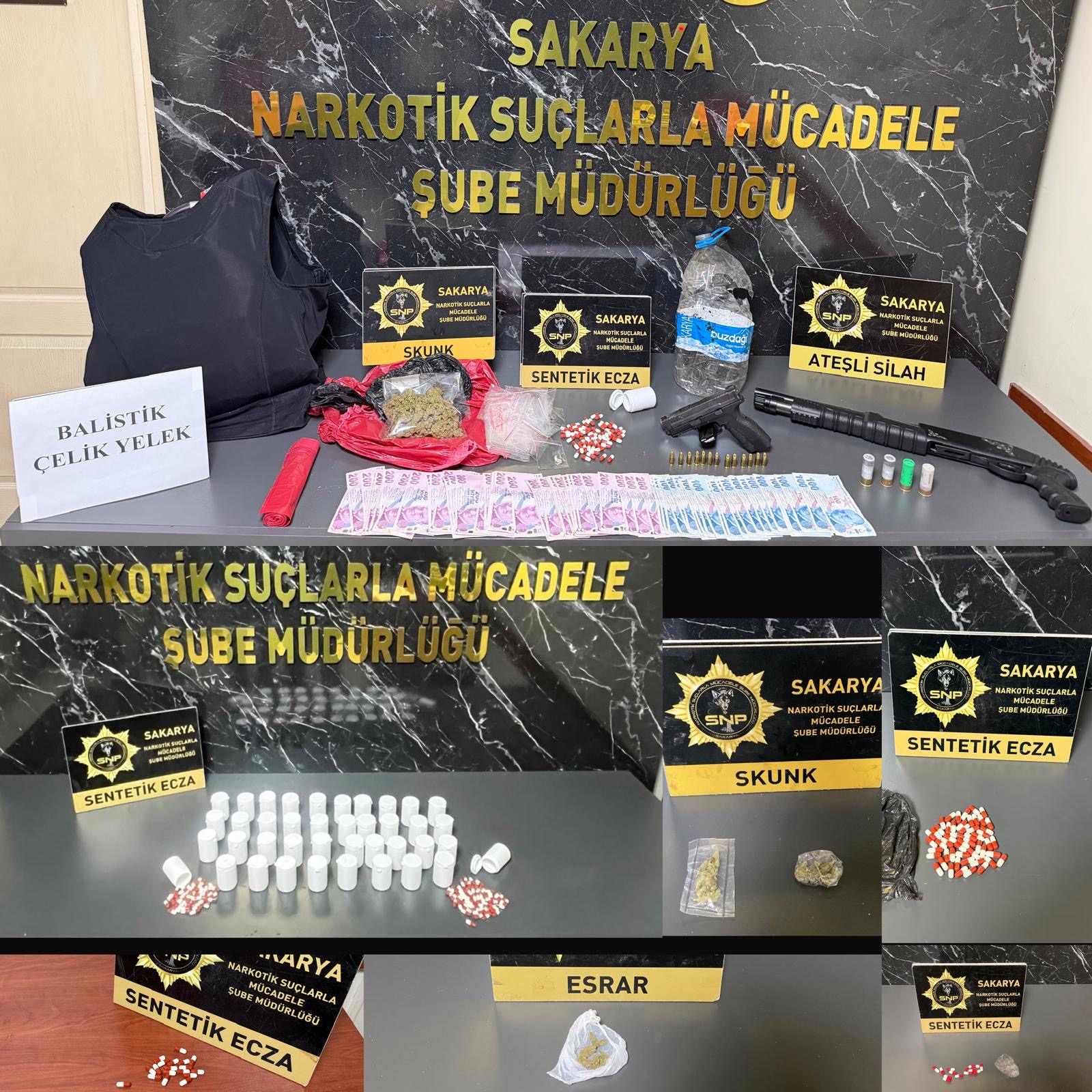 Sakarya’da “Sokaklar Güvende” Operasyonu: 3 Şüpheli Tutuklandı